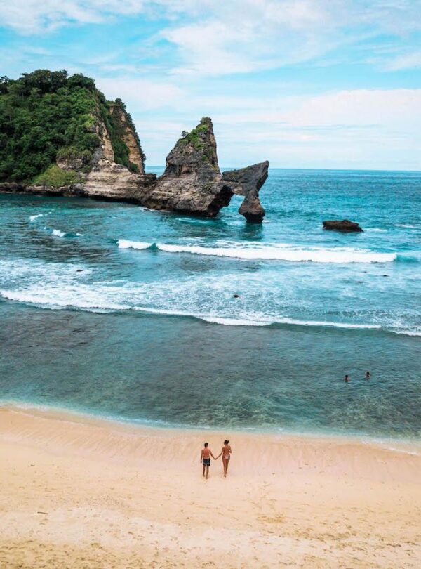 Atuh Beach Cliff Point